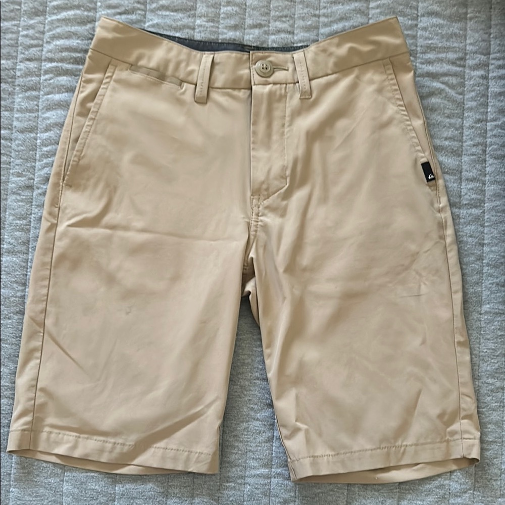 Boys Quicksilver Tan Amphibian Shorts
